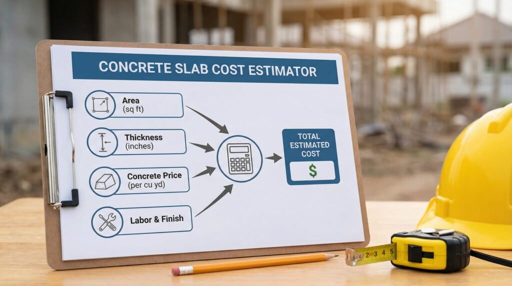 Concrete Slab Cost Calculator