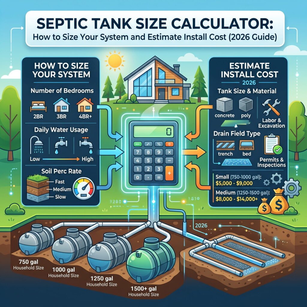 Septic Tank Size Calculator