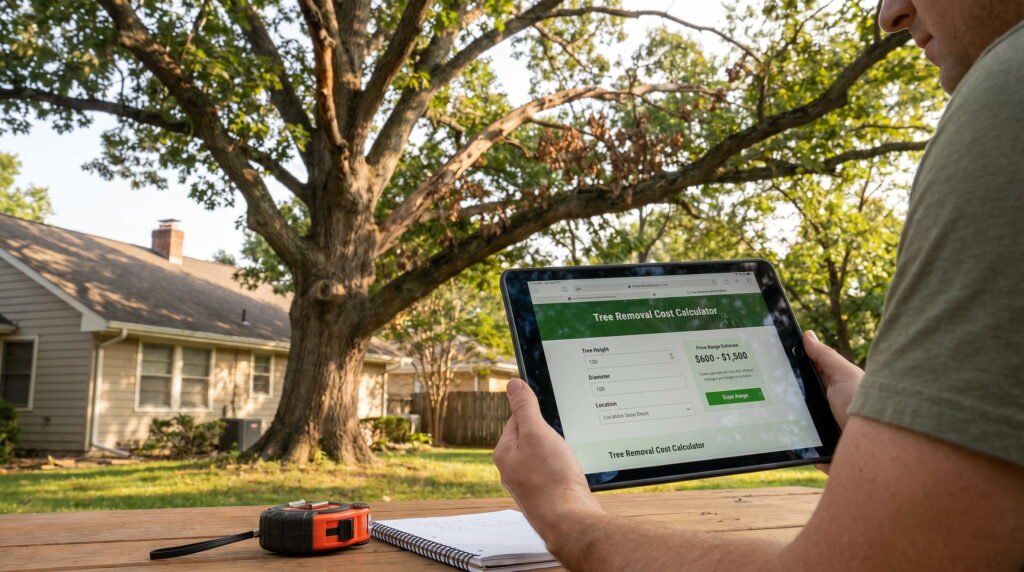 tree removal cost calculator 